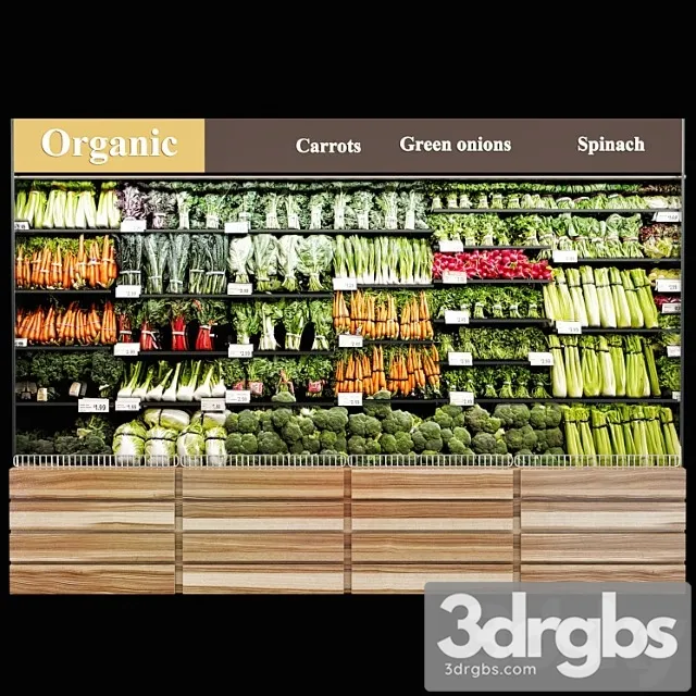 Vegetables fridge