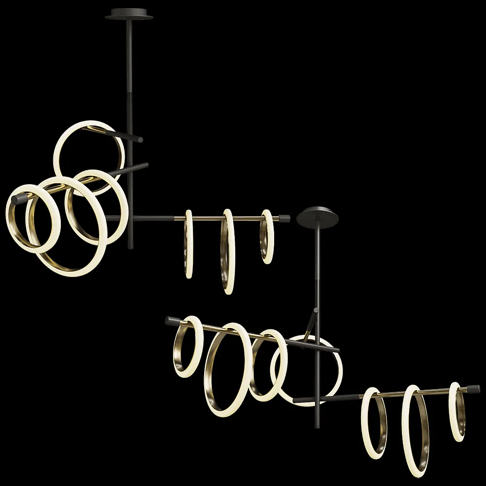 Vele Luce – Ceiling lamp Bellezza VL7262L07 3ds Max