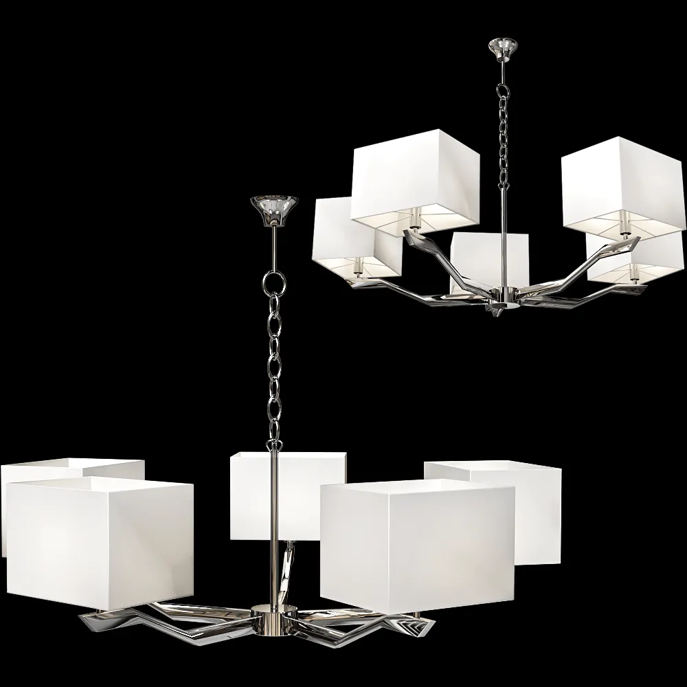 Vele Luce – Chandelier Ultimo VL1523L05 3ds Max