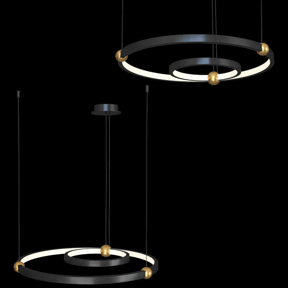 Vele Luce – Pendant lamp Atomo VL7252P12 3ds Max