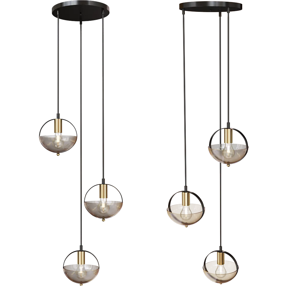 Vele Luce – Pendant lamp Broadway VL5362P23 3ds Max
