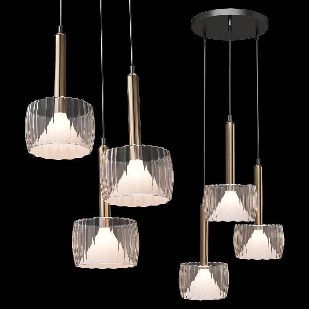 Vele Luce – Pendant lamp Kelly VL5454P03 3ds Max
