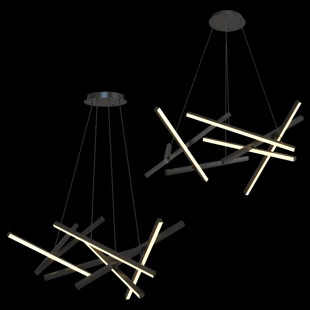 Vele Luce – Pendant lamp Meteora VL7232P07 3ds Max