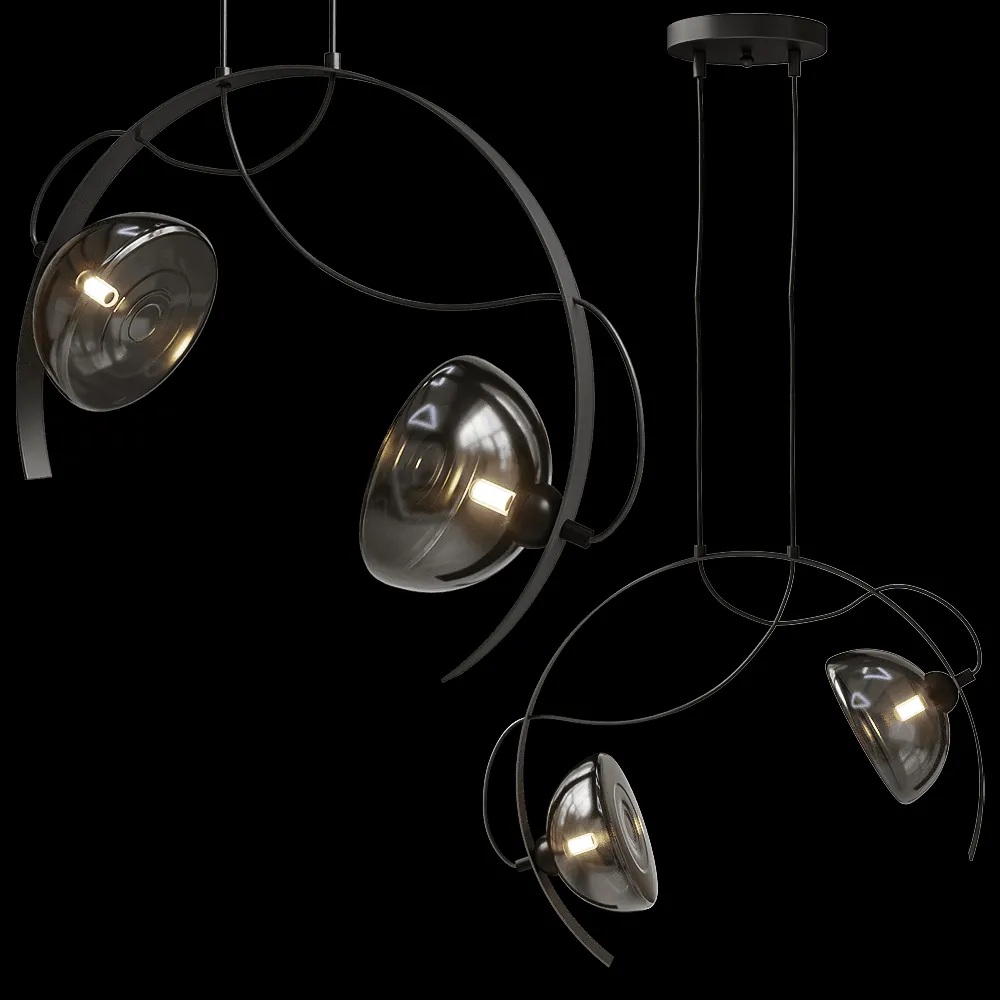 Vele Luce – Pendant lamp Musicista VL5462P12 3ds Max