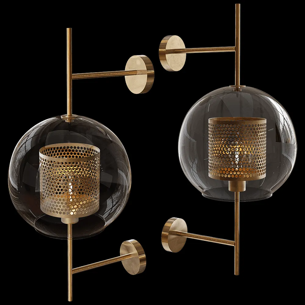 Vele Luce – Wall lamp Coro VL5524W41 3ds Max