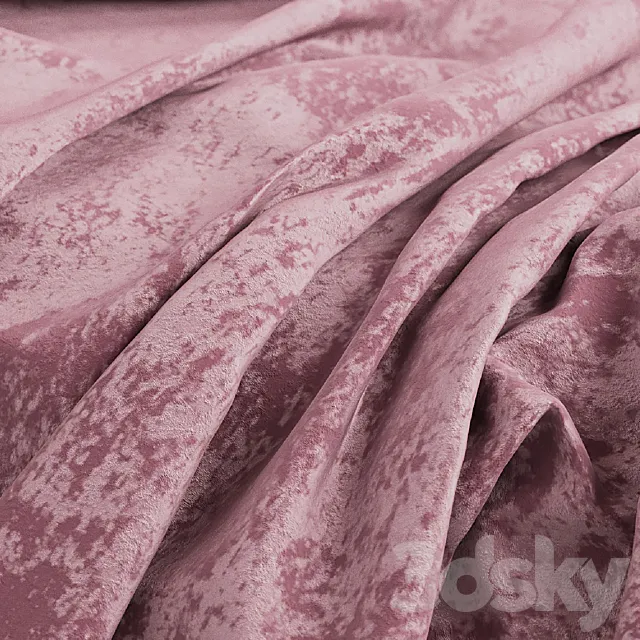 Velor fabric 3ds Max