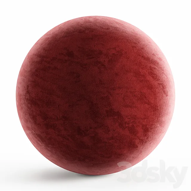 Velvet suede velor seamless material 3DS Max Model