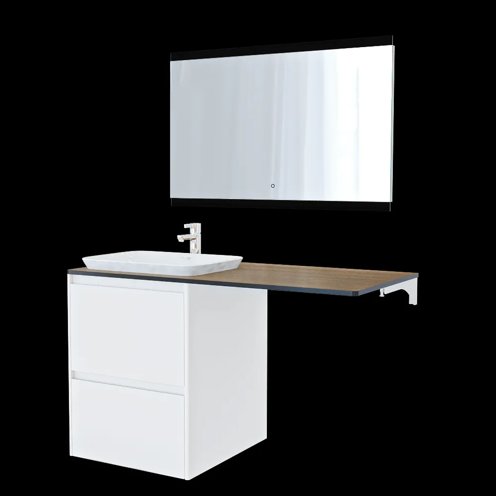 Velvex – Washbasin set Klaufs 120 3ds Max