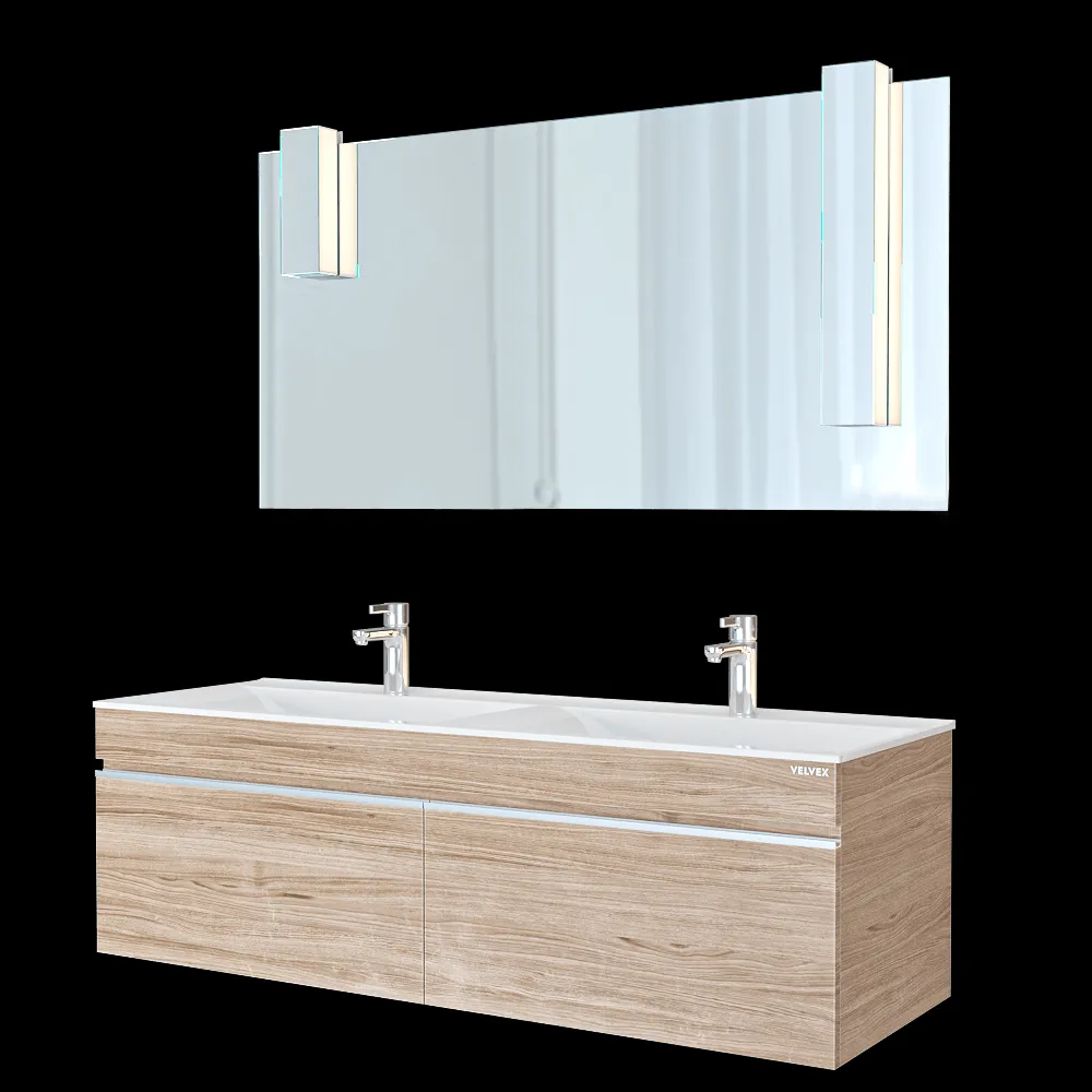 Velvex – Washbasin set Pulsus 140 3ds Max