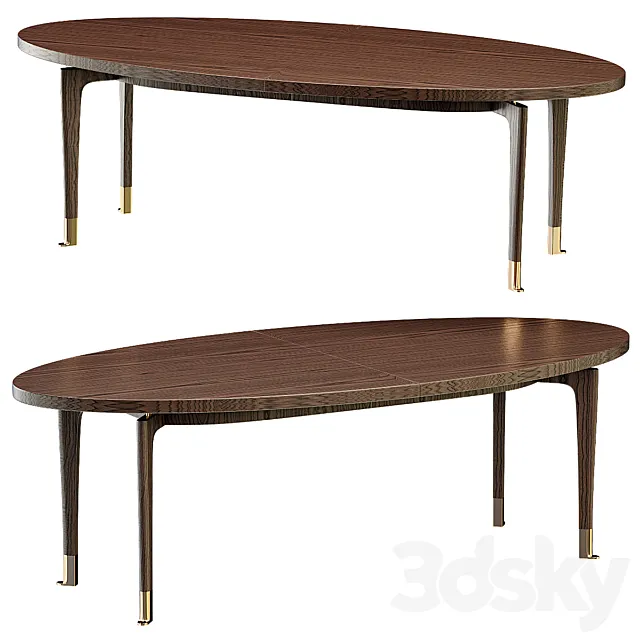 Vendome dining table 3ds Max