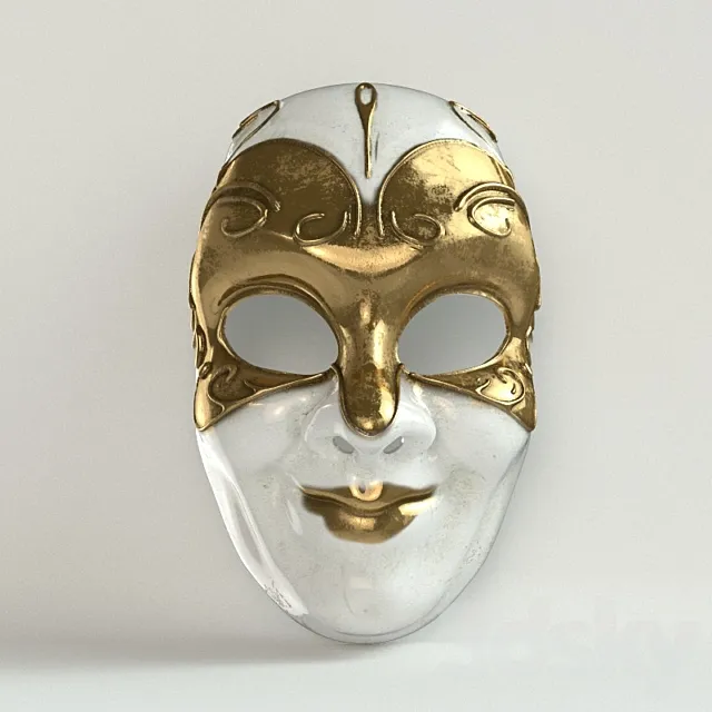 venecian mask 3DS Max Model