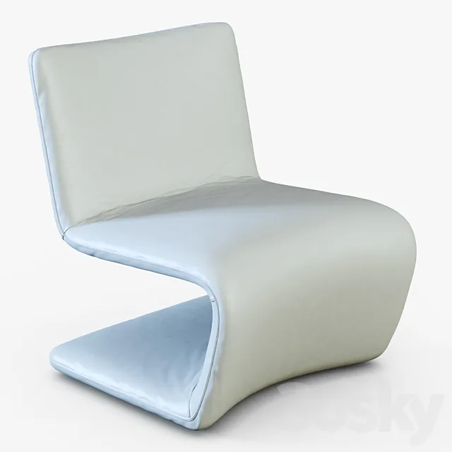 Venere lounge chair 3DS Max Model