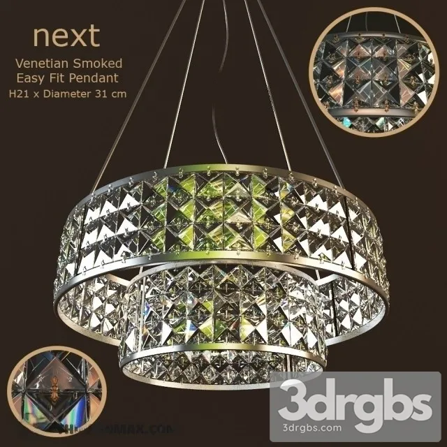 Venetian 5 Light Chandelier 3dsmax Download