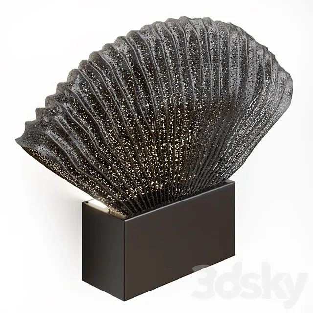 Venus wall lamp in two finishes by A-emotionallight 3ds Max