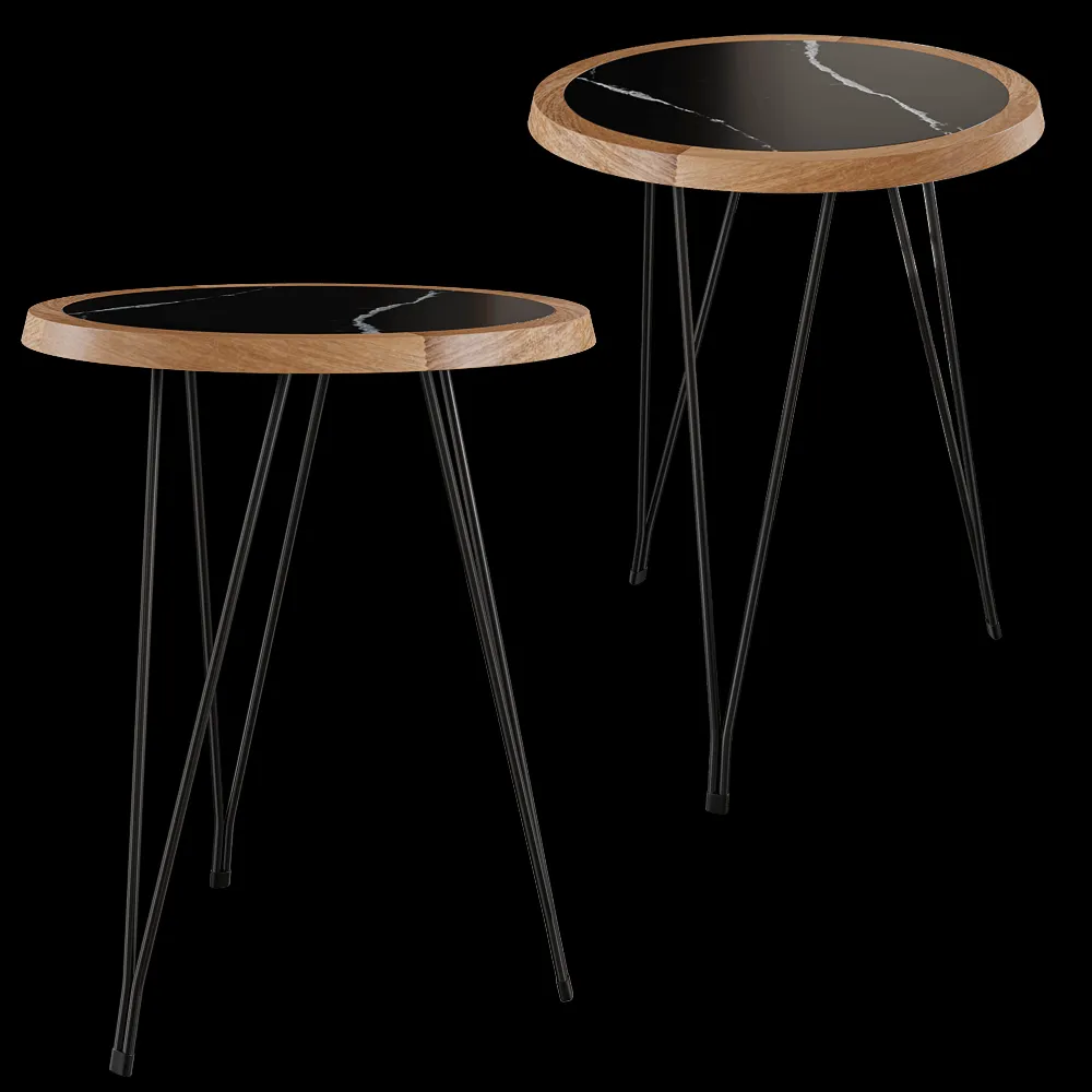 Verges – Table Medium Mim H65 3ds Max