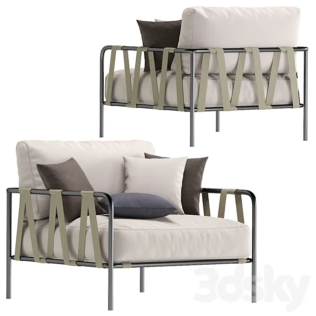 Vermobil Miami Armchair 3ds Max