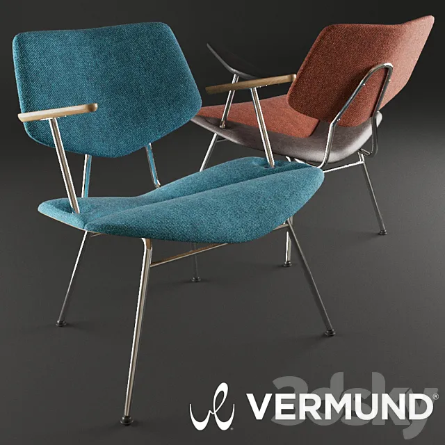 Vermund VL135 Cosy lounge chair 3DSMax File