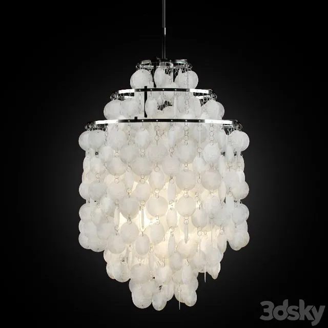 Verner Panton Seashell Fun 1DM 3dsMax Model
