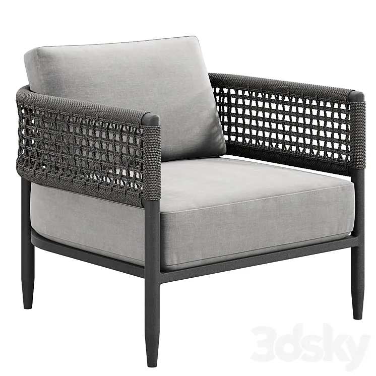 Verona Lounge Chair 3DS Max