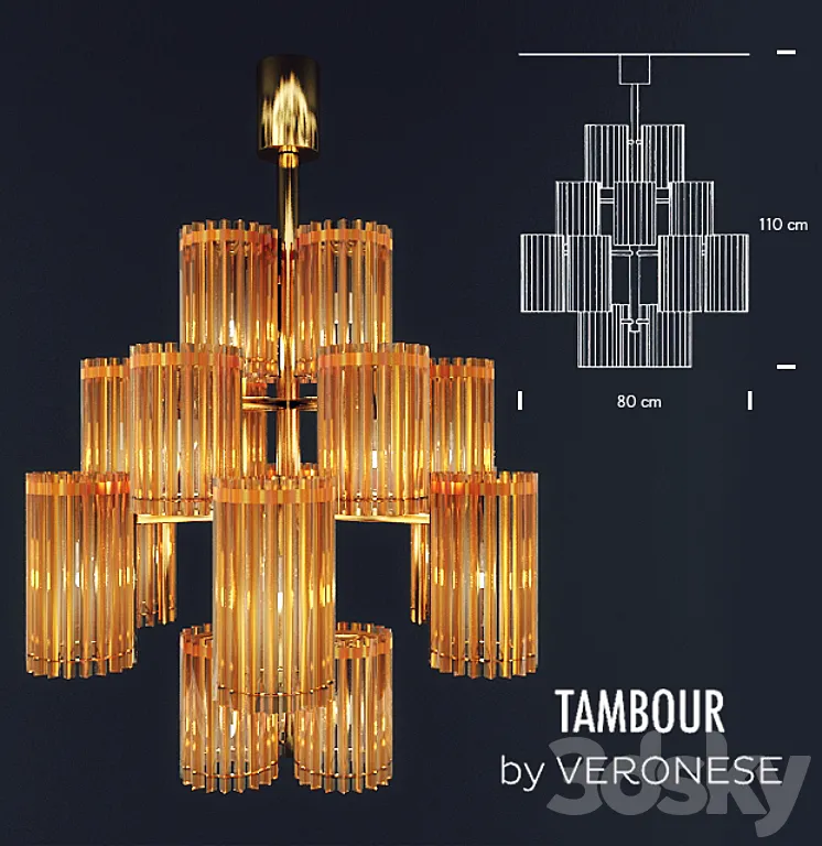 Veronese \/ Tambour 3DS Max