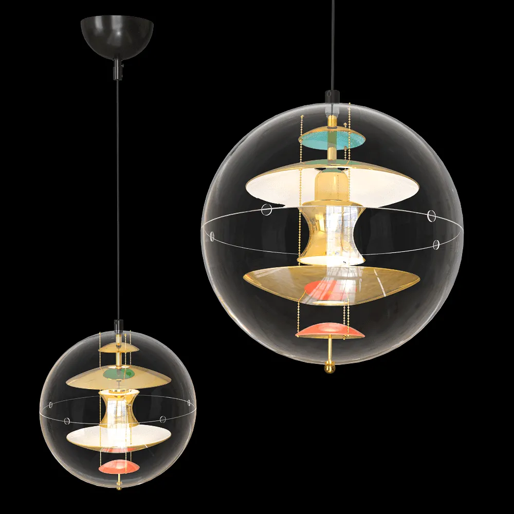 Verpan – Pendant lamp VP Globe 3ds Max