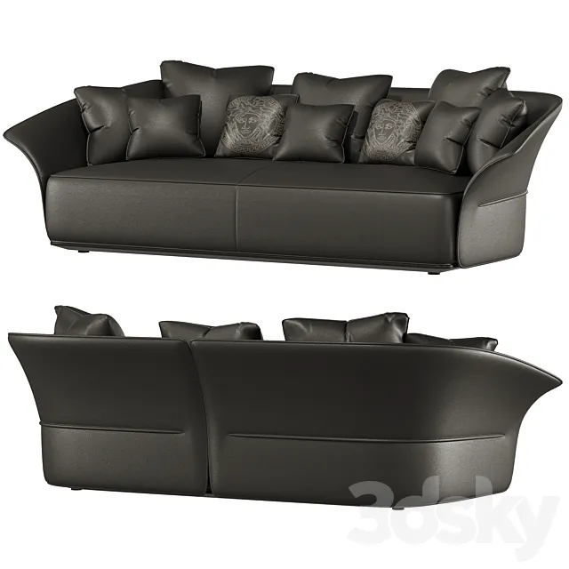 versace goddess sofa 3ds Max
