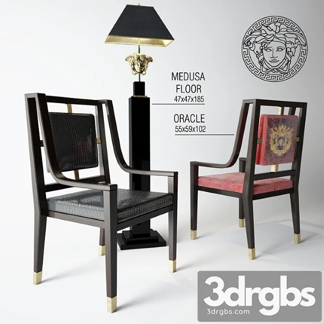 Versace- oracle + medusa 2 3dsmax Download