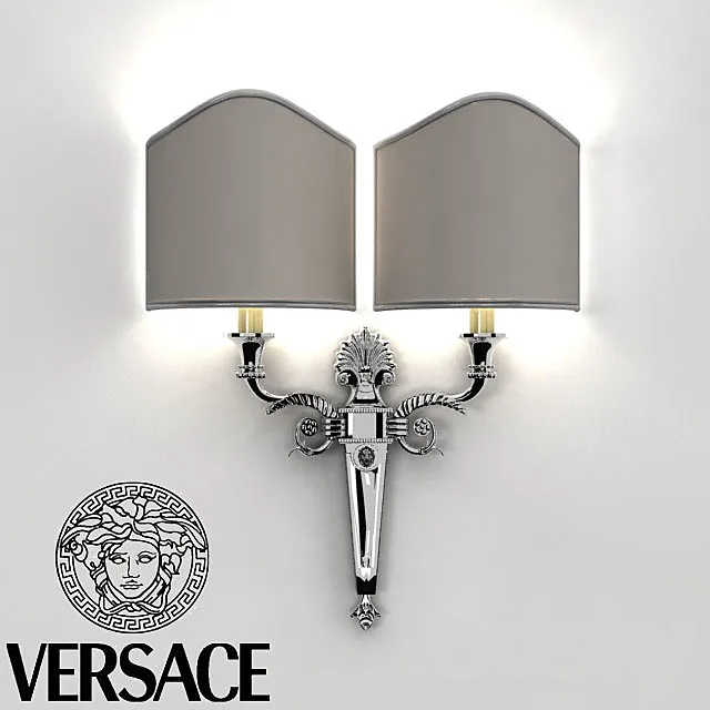 Versace – shell wall lamp 3ds Max