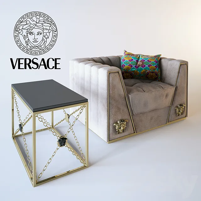 versace-VIA GESU + DUYAL 3DS Max Model