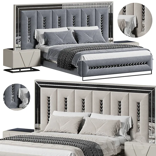 Versace Yatak Odasi by Akyuzmobilya 3DS Max Model