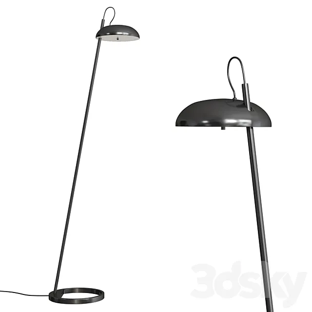 Versale Floor lamp Black 3ds Max