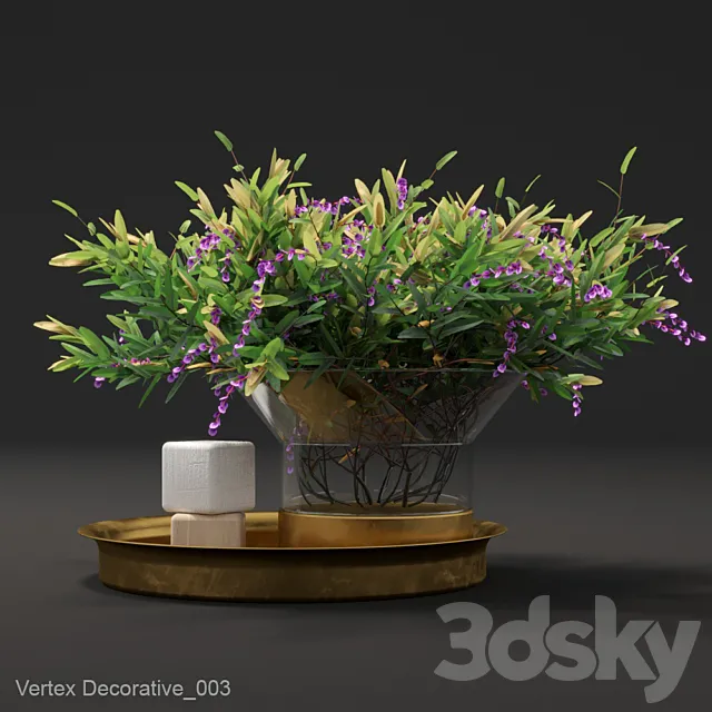 Vertex Decorative_003 3DSMax File