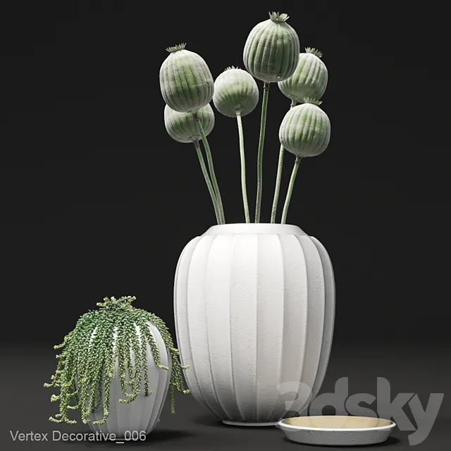 Vertex Decorative_006 3ds Max