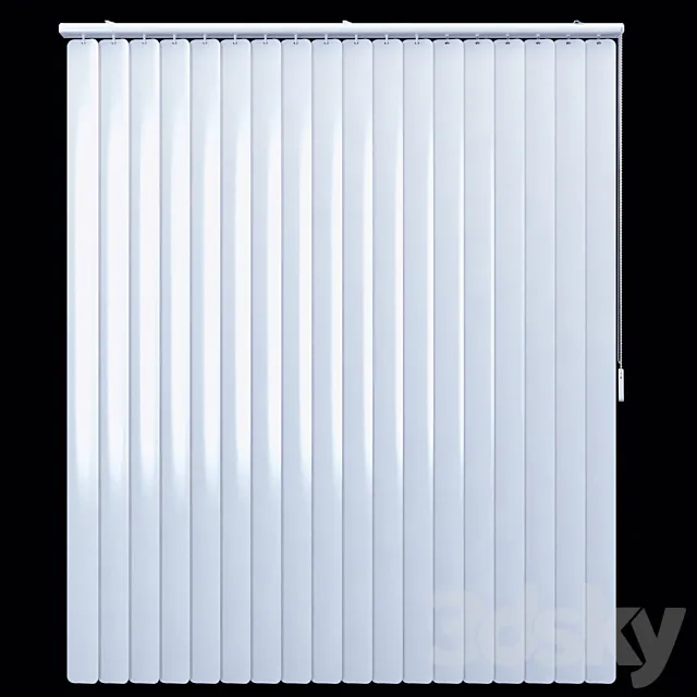 Vertical Blinds (Vertical blinds) 3ds Max