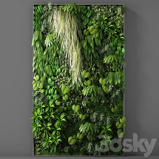 vertical garden 05a 3DS Max Model