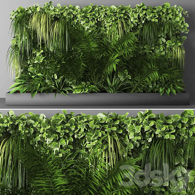 Vertical garden 065 3DS Max Model