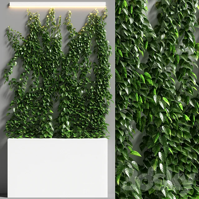 vertical garden 08 3DS Max Model