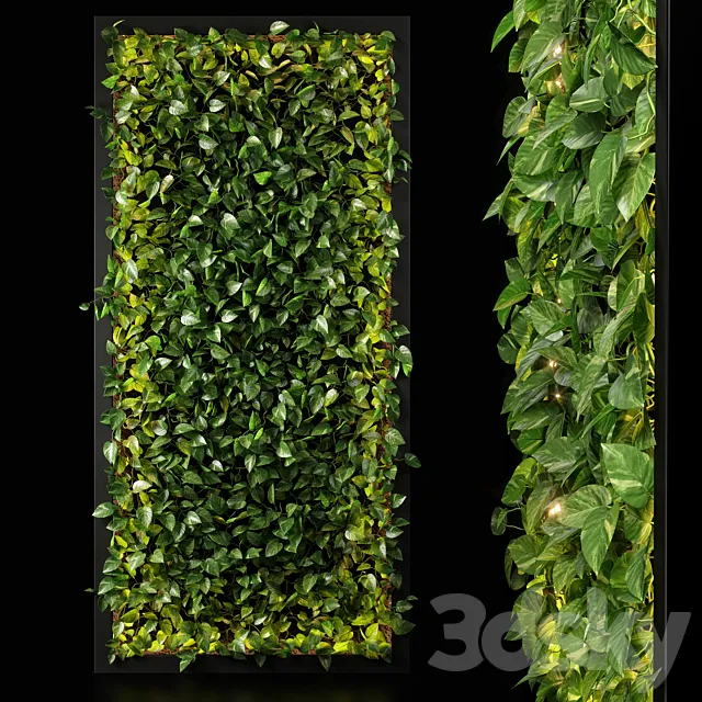 vertical garden 10 3DS Max Model