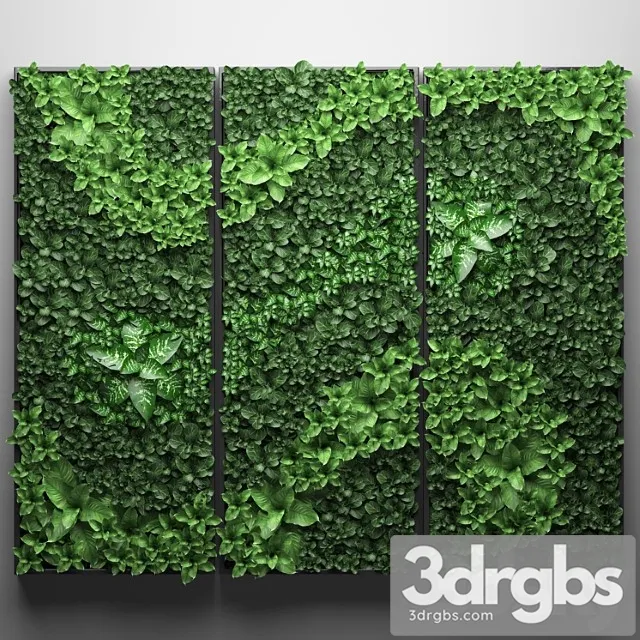 Vertical garden 20. landscaping, painting, phytowall, phytomodule, wall decor
