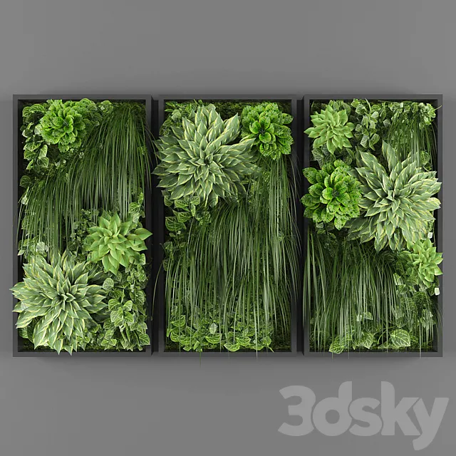 Vertical garden 28 3dsMax Model