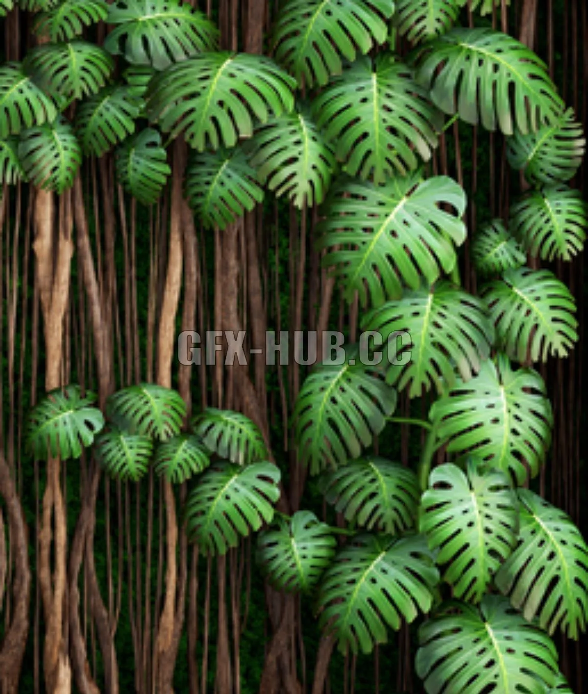 Vertical garden 9 3dsMax Model