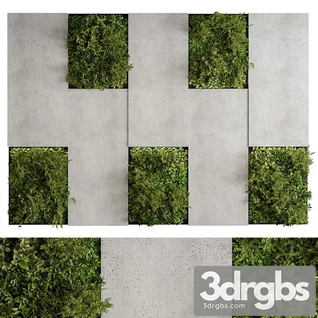 Vertical Garden Green Wall 77 3dsmax Download
