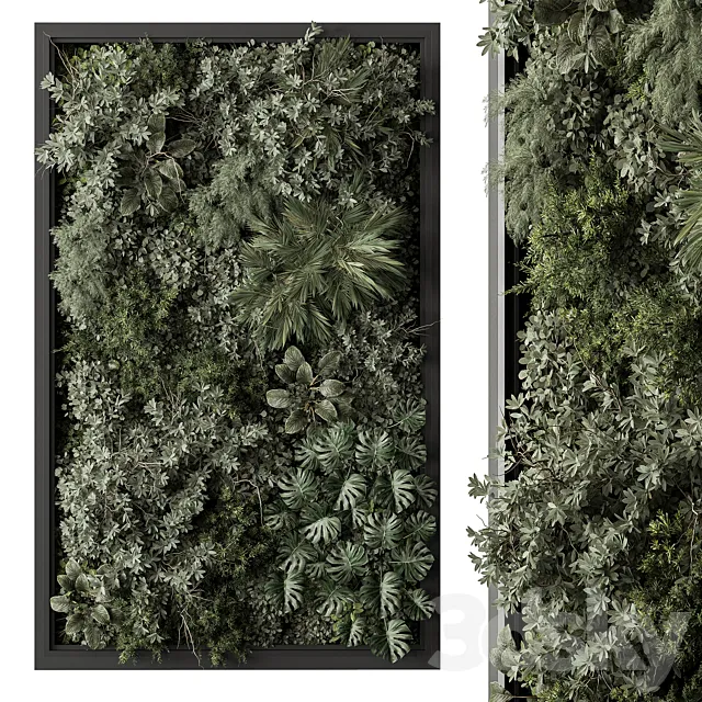 Vertical Garden – Green Wall 95 3ds Max