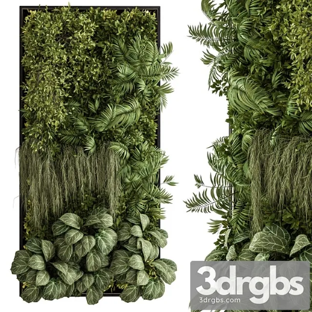 Vertical garden metal frame – wall decor 34