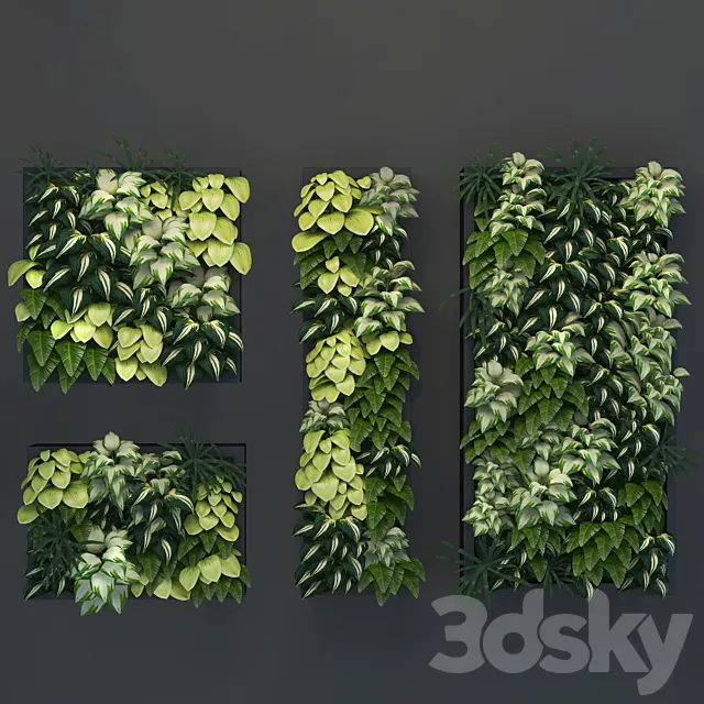 Vertical gardening_01 3DSMax File