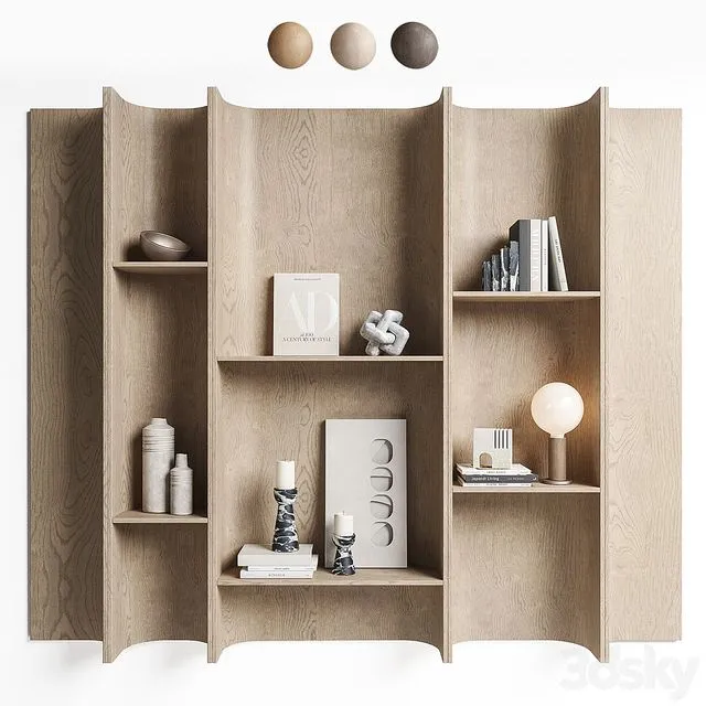 Vertical rack-shelf NG4 3dsMax Model