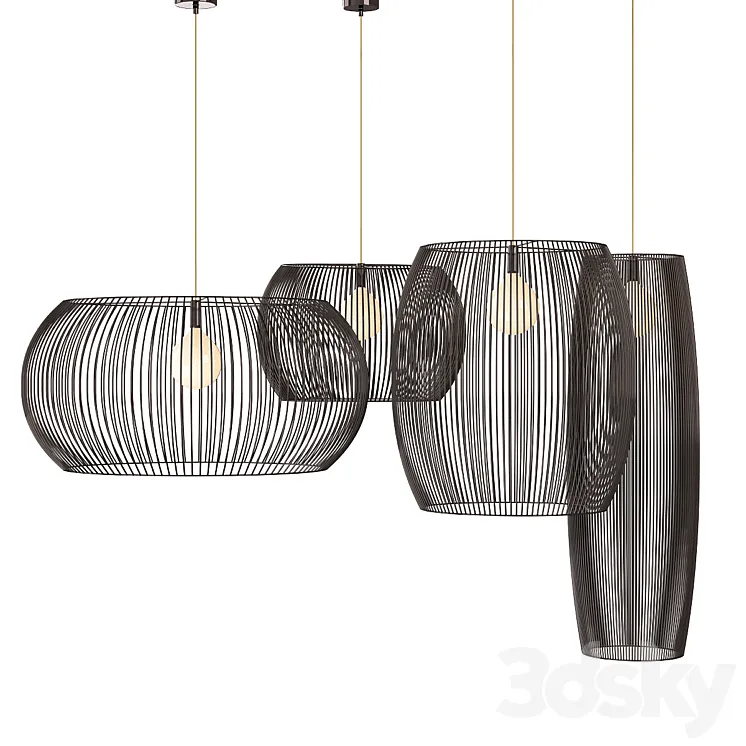 VERTIGO lamps designed by ARSENY LEONOVICH 3DS Max