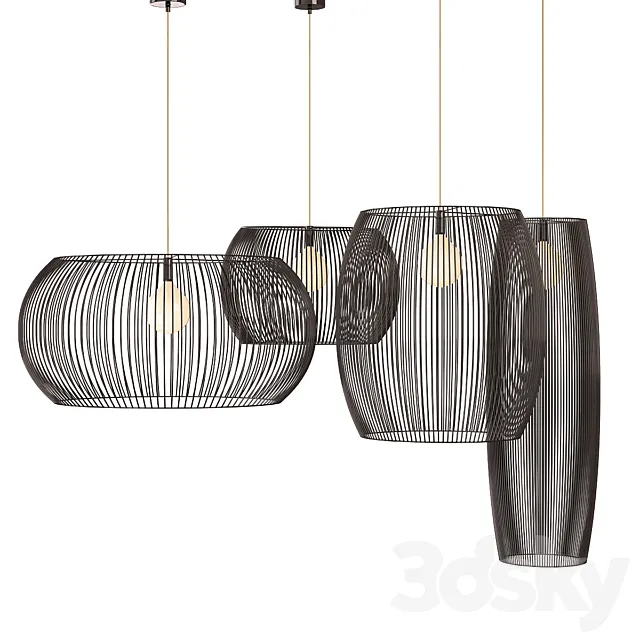 VERTIGO lamps designed by ARSENY LEONOVICH 3DSMax File