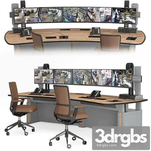 Vertiv knurr ergocon control desk 2 3dsmax Download