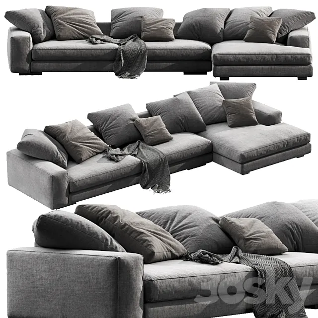 Verzelloni Holden Chaise Lounge 3ds Max